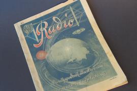 Karneol K-08.P-01.02 • Reprint okładki pierwszego numeru gazety Radio.