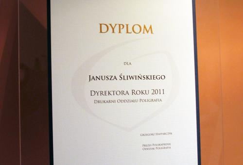 Karneol 01.02.05 • Dyplom w konkursie - na płycie plexi