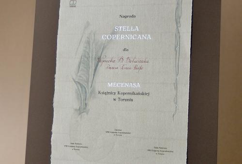 Karneol 01.02.08 • Nagroda Książnicy Kopernikańskiej na papierze czerpanym włoskim