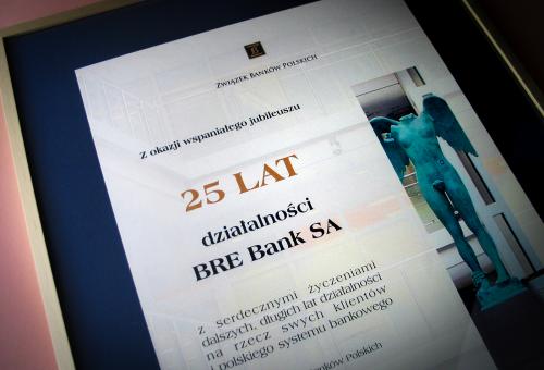 Karneol 01.04.01 • Dyplom jubileuszowy firmy z ilustracją na kartonie ozdobnym