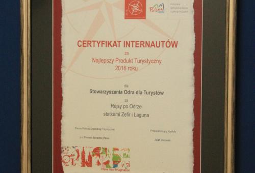 Karneol K-01.P-02.03 • Certyfikat konkursu - papier czerpany. Oprawa w ramę z drewna.
