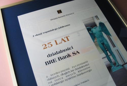 Karneol K-01.P-03.05 • Dyplom Jubileuszu firmy - z ilustracją.