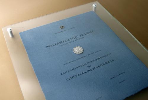 Karneol K-09.P-02.12 • Życzenia i gratulacje z okazji jubileuszu firmy.